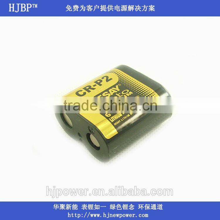 HJBP china factory wholesales non-rechargeable LIMNO2 3V CR2 primary lithium battery with high capacity