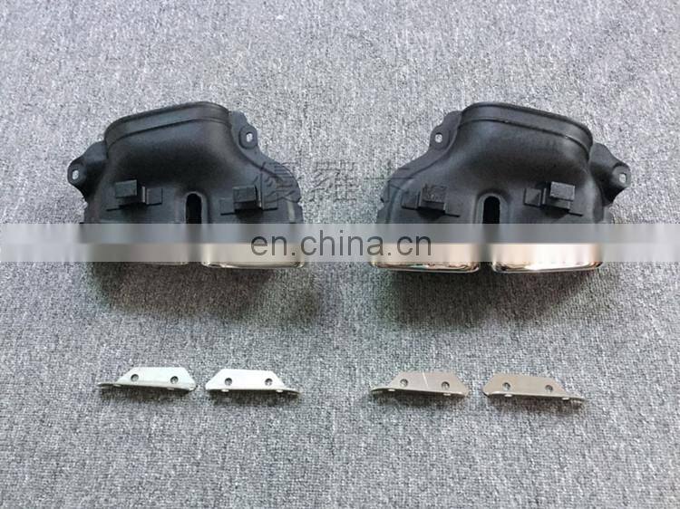 Body kit for SLS W197 with front bumper hood cover bonnet fender ducts rear bumper muffler tips for w197 2016 2017