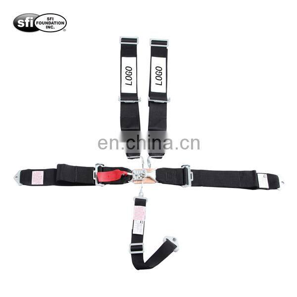 Performance Racing SFI 16.1 Certified 5 Point Harness Latch and Link Quick Release Safety Belt Car Seat Belt Combo Sport car