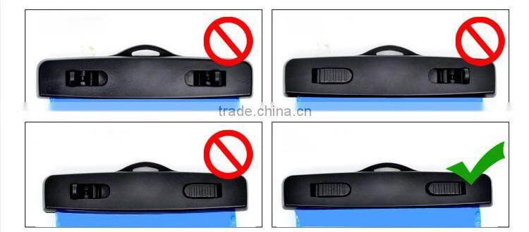 Wholesale high quality pvc waterproof bag for cell phone