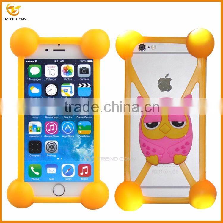 low price led light unviersal silicone bumper cellular for cellphone