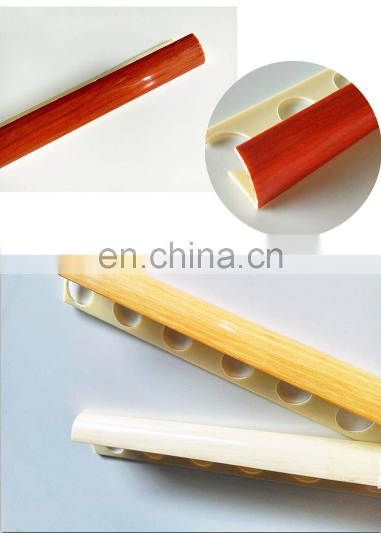 Plain colors pvc ceramic tile trim