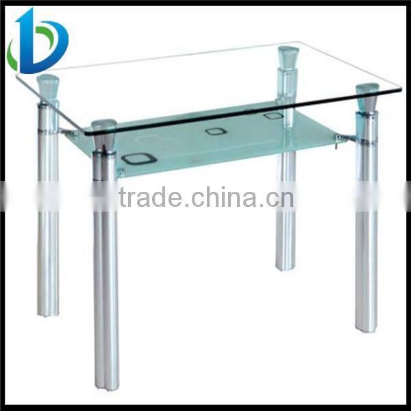 Tempered modern coffee table glass