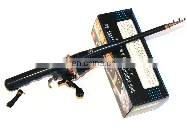 high quality foldable and collapsible telescopic fishing rod