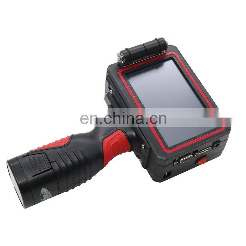 5" 600DPI LED Screen Handheld Inkjet Printer Smart Date Coder Ink Coding machine