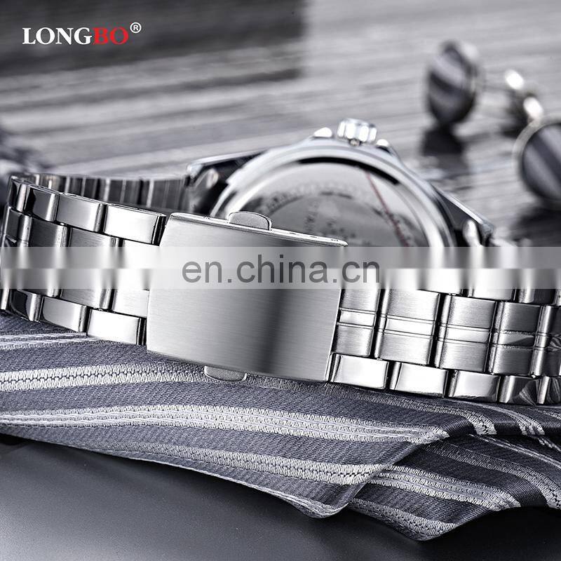 LONGBO 8342 Women Quartz Watches New Fashion Casual Stainless Steel Band Leisure Waterproof Clock
