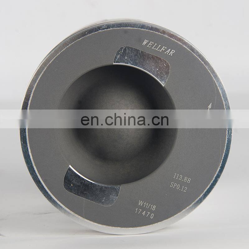 Hot Selling piston & parts machine diesel engine part 114mm piston For 6CT210HP