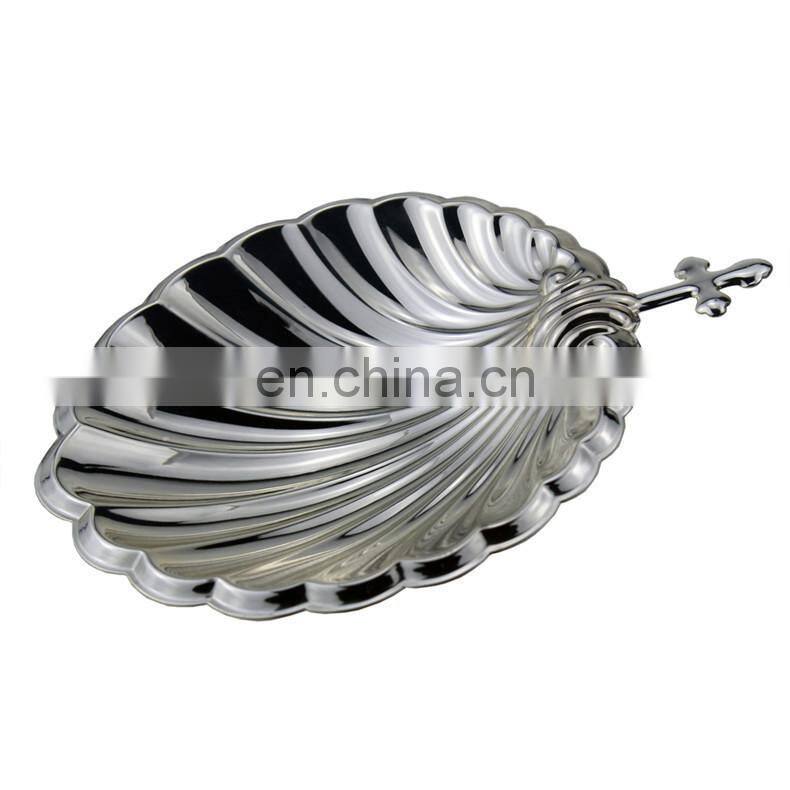 Factory Price OEM Metal Casting Custom Logo Zinc Soap Holder with Sliver Plating