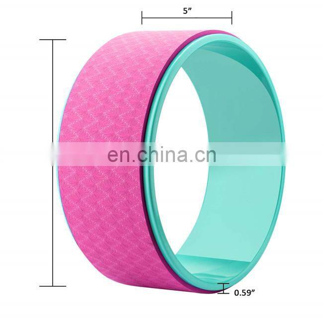 Fitness Exercise 13in Yoga Wheel Perfect Accessory for Stretching and Improving Backbends