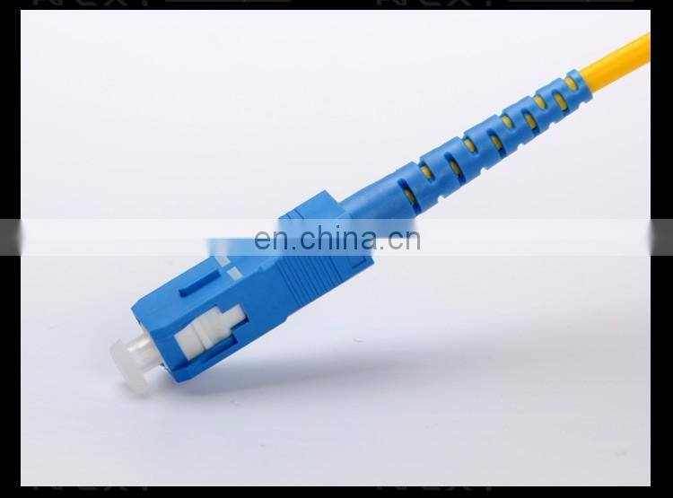 Indoor SC/UPC-LC/APC 3meter 9/125um 2.0mm Singlemode Duplex fiber patch cable