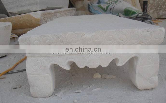 Graite garden table , Natural stone garden furniture