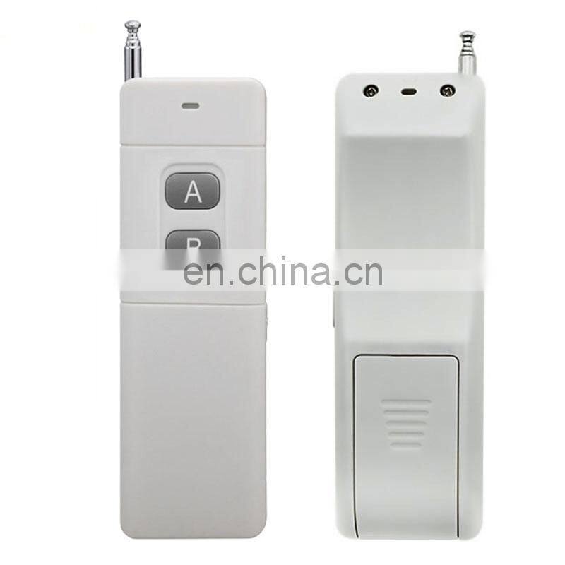 3000m long range remote control switch dc 12v 1 ch 10a relay receiver transmitter learning light lamp wireless switch 315433mhz