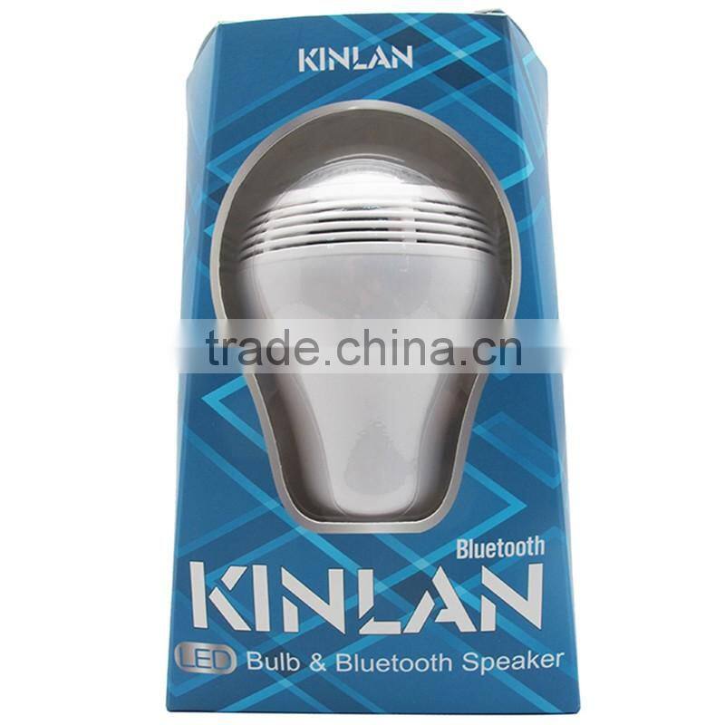 Hot sale 2016 bluetooth smart led bulb speaker