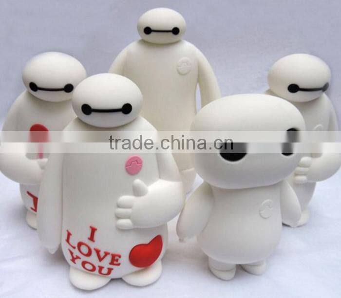 Big heros bay max portable charger 5200mah promotion gift power bank