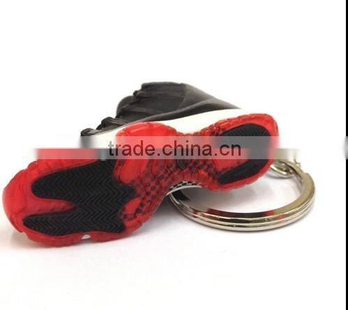 custom 2D soft PVC keychain, cheap bulk 3D rubber key rings, promotion plastic keychain