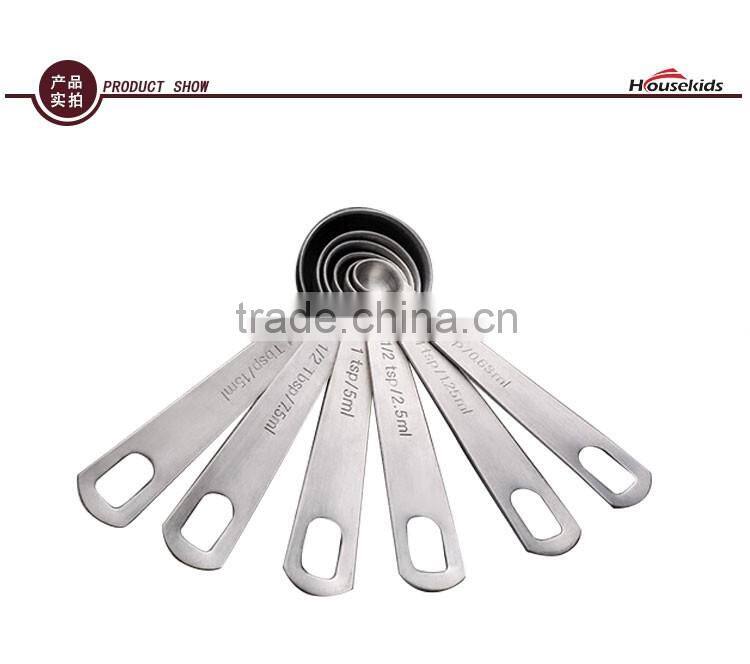 6pcs stainless steel measuring spoon, measuring spoon set