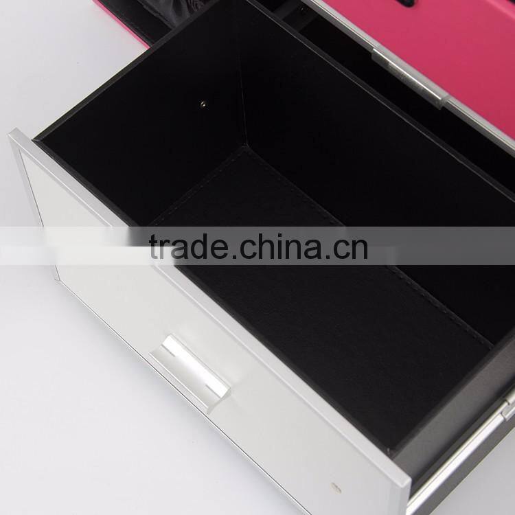 wholesale makeup organizer makeup case with mirror