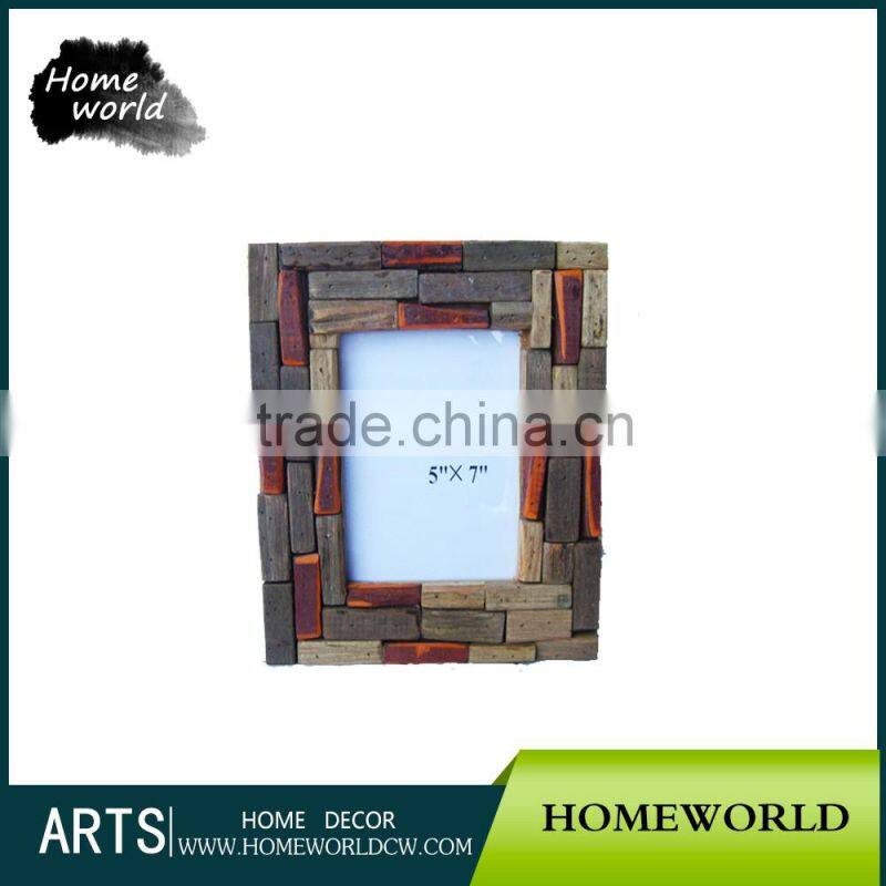 2016 New Arrival Table Decorative Small Wooden Photo Frame Recorded Sweet Time