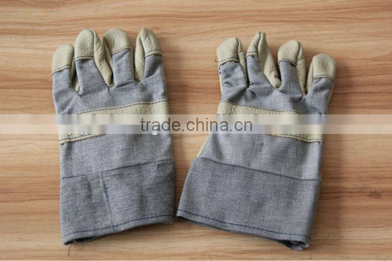 welding leather gloves,cow split leather welding glove