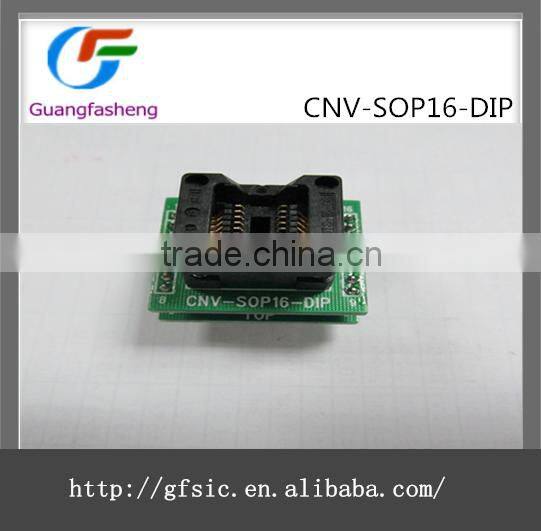 new SOP16 CNV-SOP16-DIP Test Socket Programming Burn Block IC