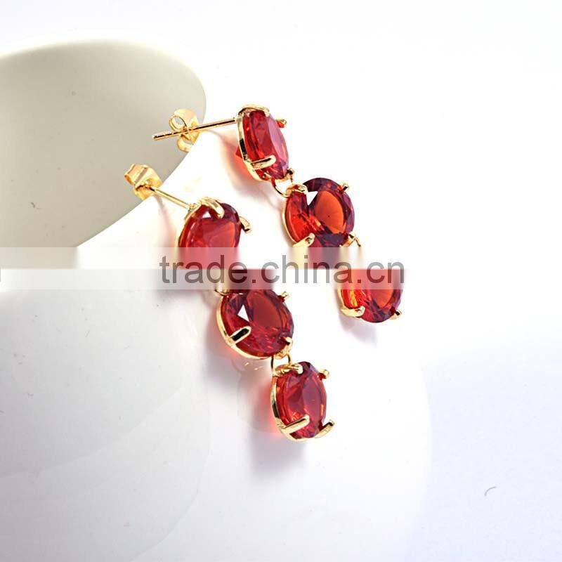 2016 trending products 2 gram gold beautiful designed earrings jewelry fashion earrings