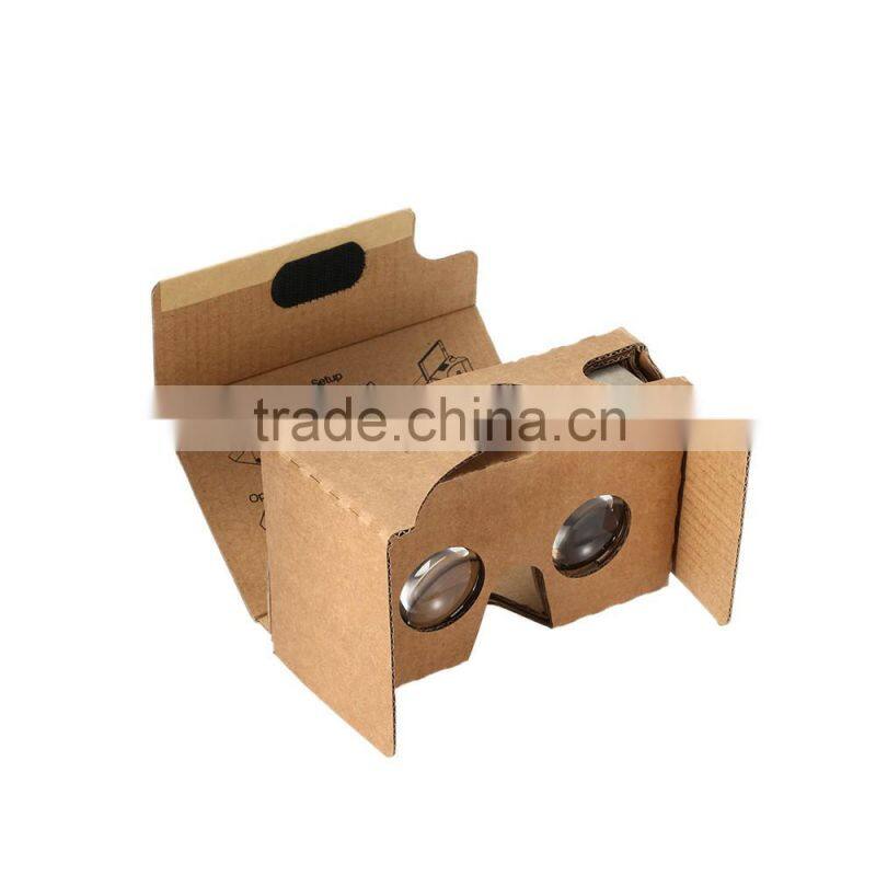 CE Certificate 37mm Diameter Big Lens Cardboard Google