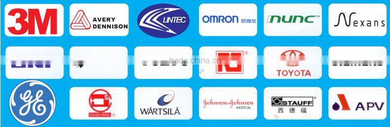 silk screen double sides printed Beer/baverage Bottle label sticker