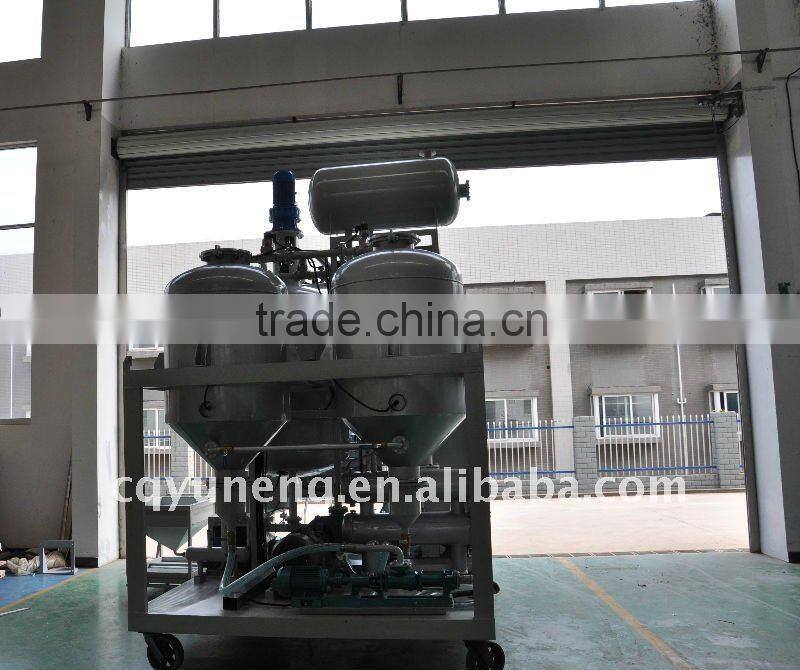 Dirty oil recycling machine, engine oil recycling sn 300