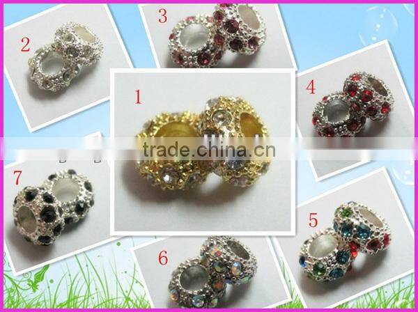 JS1230 Wholesale 4mm gold bicone spacer beads