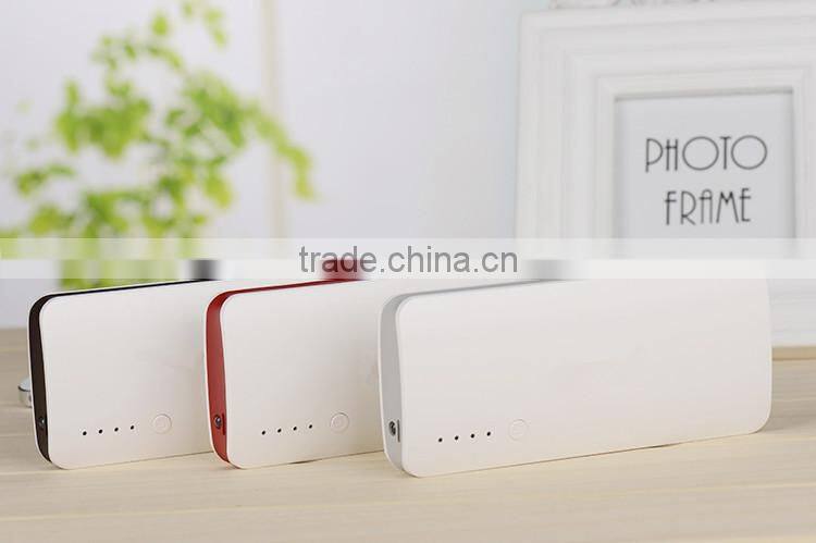 flashlight three usb 10000mah slim power bank charger XH-406