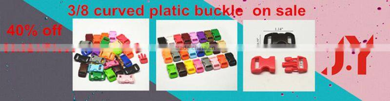 3/8" dog collar buckle plastic release buckle wholesale
