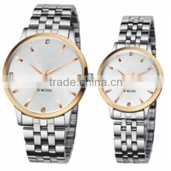 2015 hot Stainless steel japan movt factory Watch