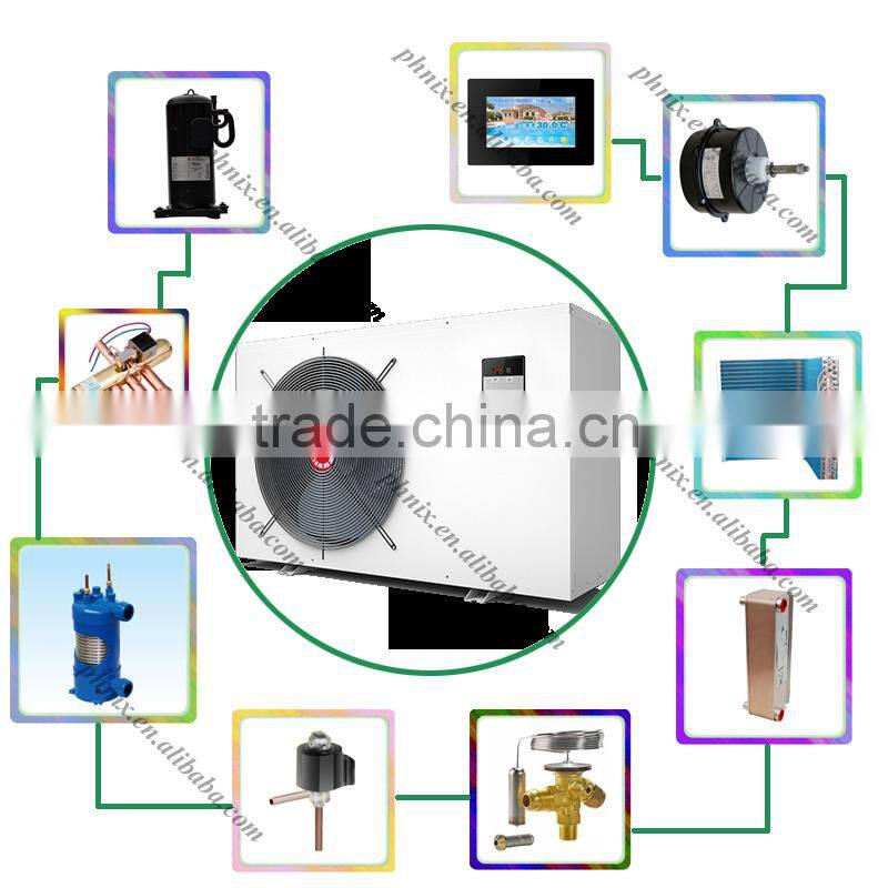 Refrigerant R410A Freestanding Pool Heat Pump