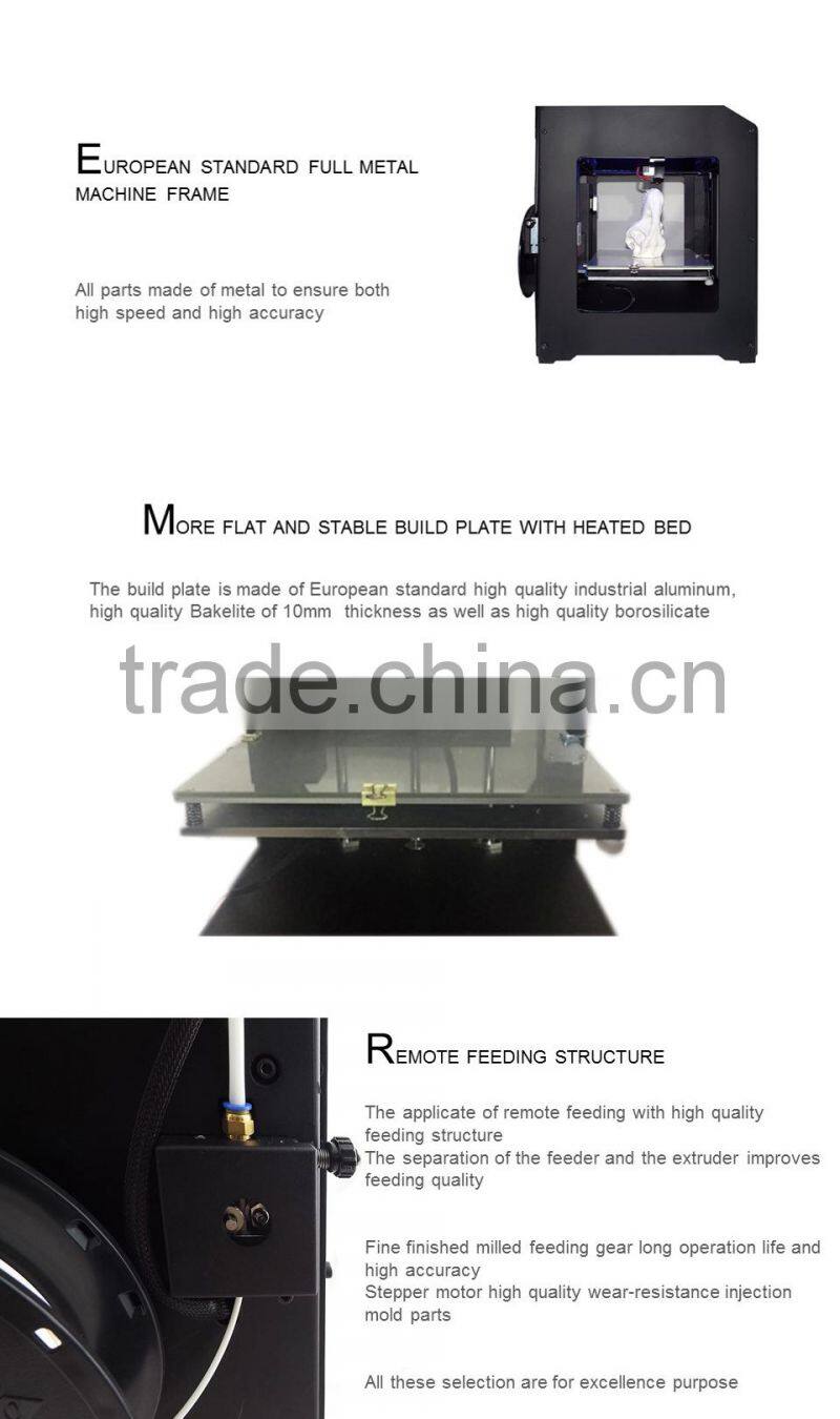 Brand new 3d printer accurancy with High resolution