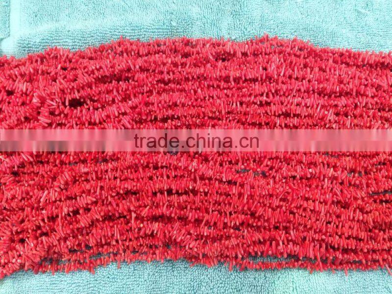 Beautiful Red Sea Bamboo Coral Gemstone Semi Precious Stone Red Coral Hotsales