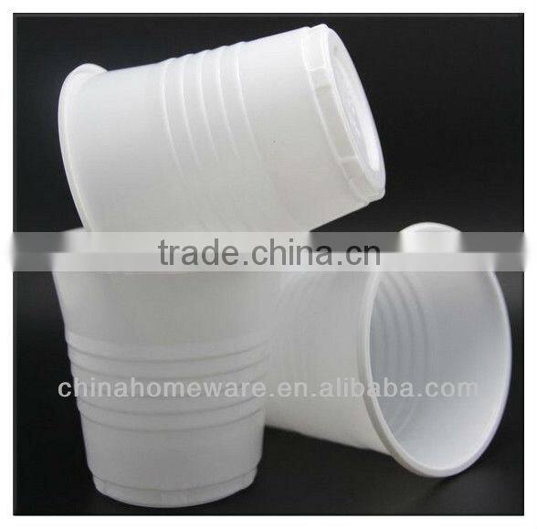white plastic cup milk cup beverage cup
