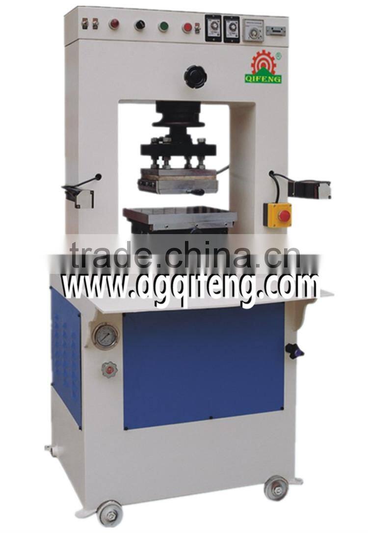 Hot stamping shoe machine leather shoe making machine QF-815B
