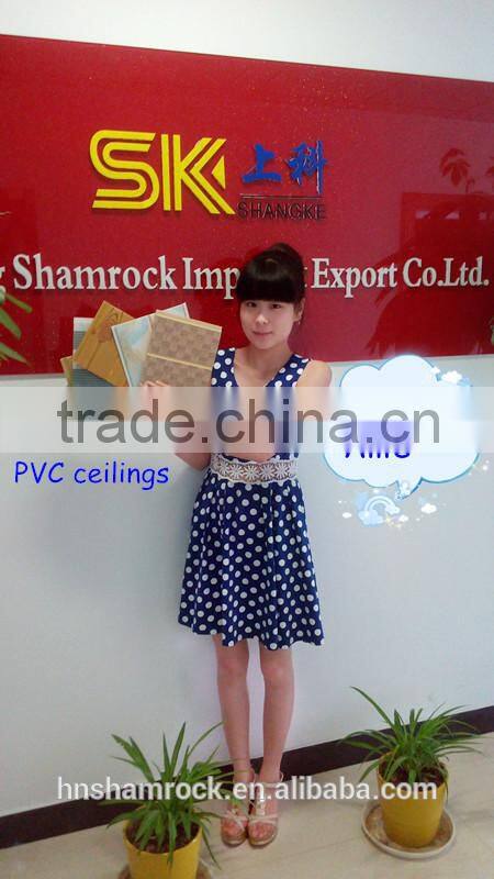 Competitive price of PVC ceiling/PVC panels/PVC board in Africa market