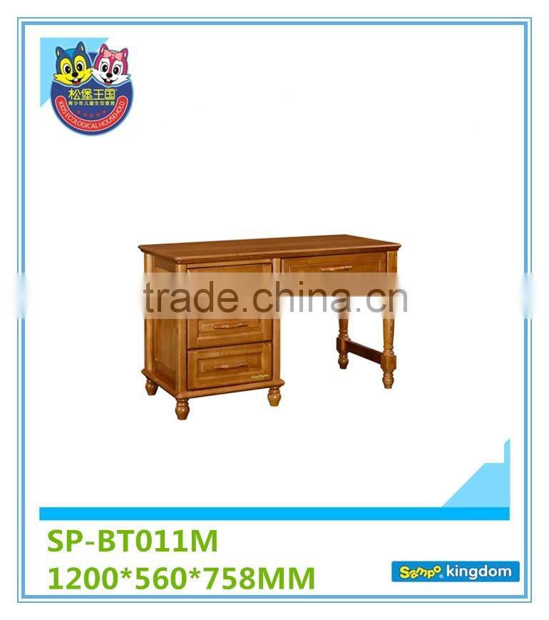 Wooden computer desk, for kids study,coffee color,practical computer desk SP-BT011M