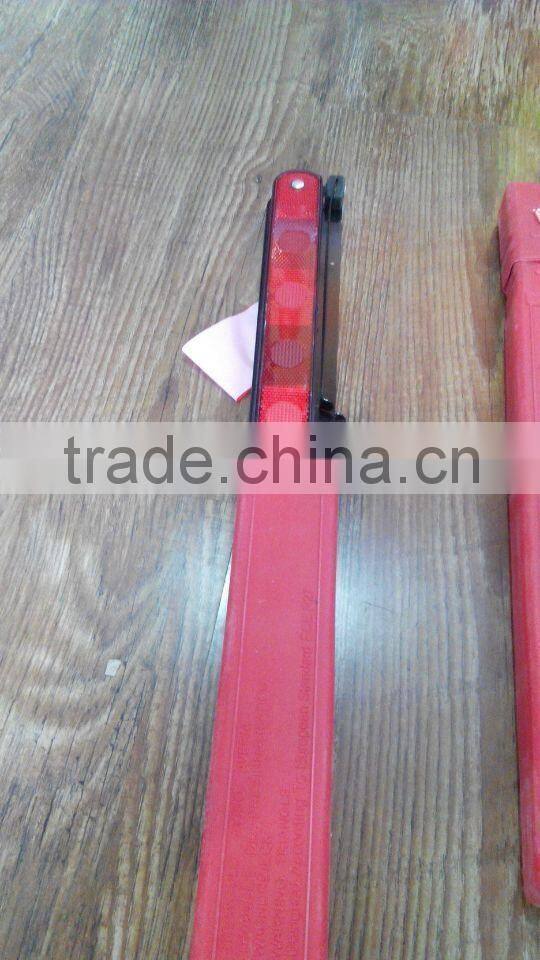 Safety product flashing led triangular warning/triangle