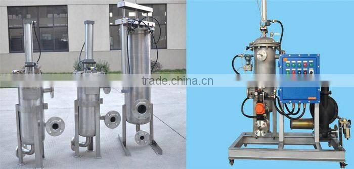 Self clean automatic strainer