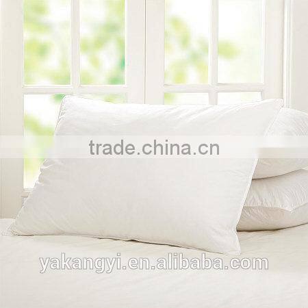 100% Cotton White Plain Fabric Hotel Designer Pillows Wholesales