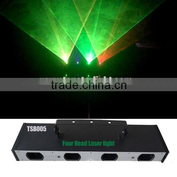 professional lighting four head four color laser lights best price laser light show for party