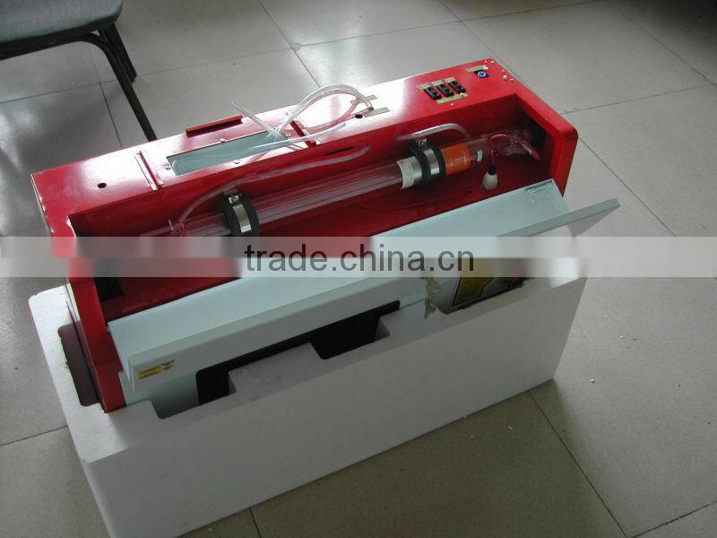 new condition and BMP/DXF/PLT graphic format supported laser cutter