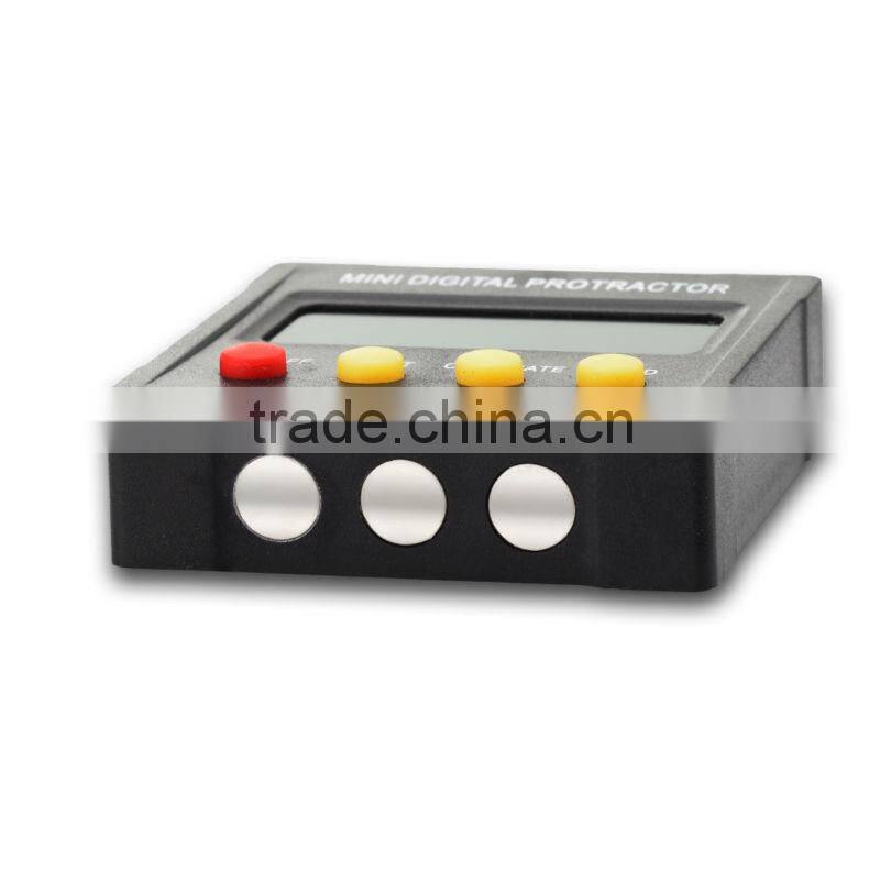 Mini Digital Protractor Inclinometer Angle Meter 360 degree Slope Angle Upright Magnet