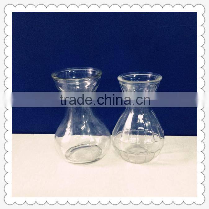 Height 145mm Clear Glass Vases