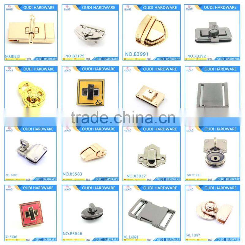 2016 Rose gold metal badge bag hardware painting logo plate for leather metal logo label