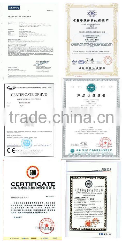 125KVA 11kv 0.4kv oil type power distribution transformer