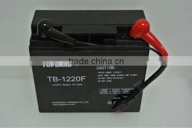 High capacity battery lithium ion 12Volt