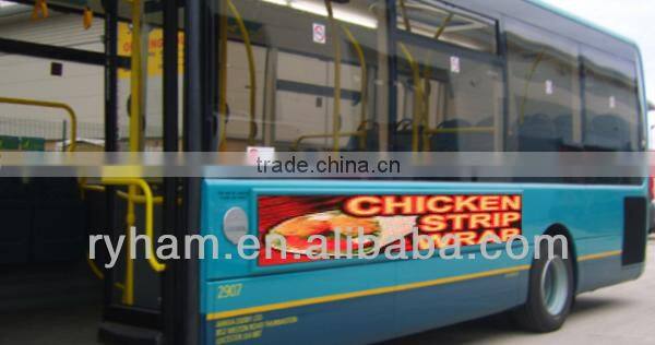made in china P6,P7.62, red,yellow color digital bus led sign / bus led electronic display